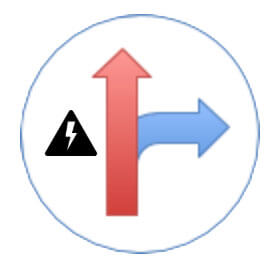 Self-guided track system with electrical junctions option